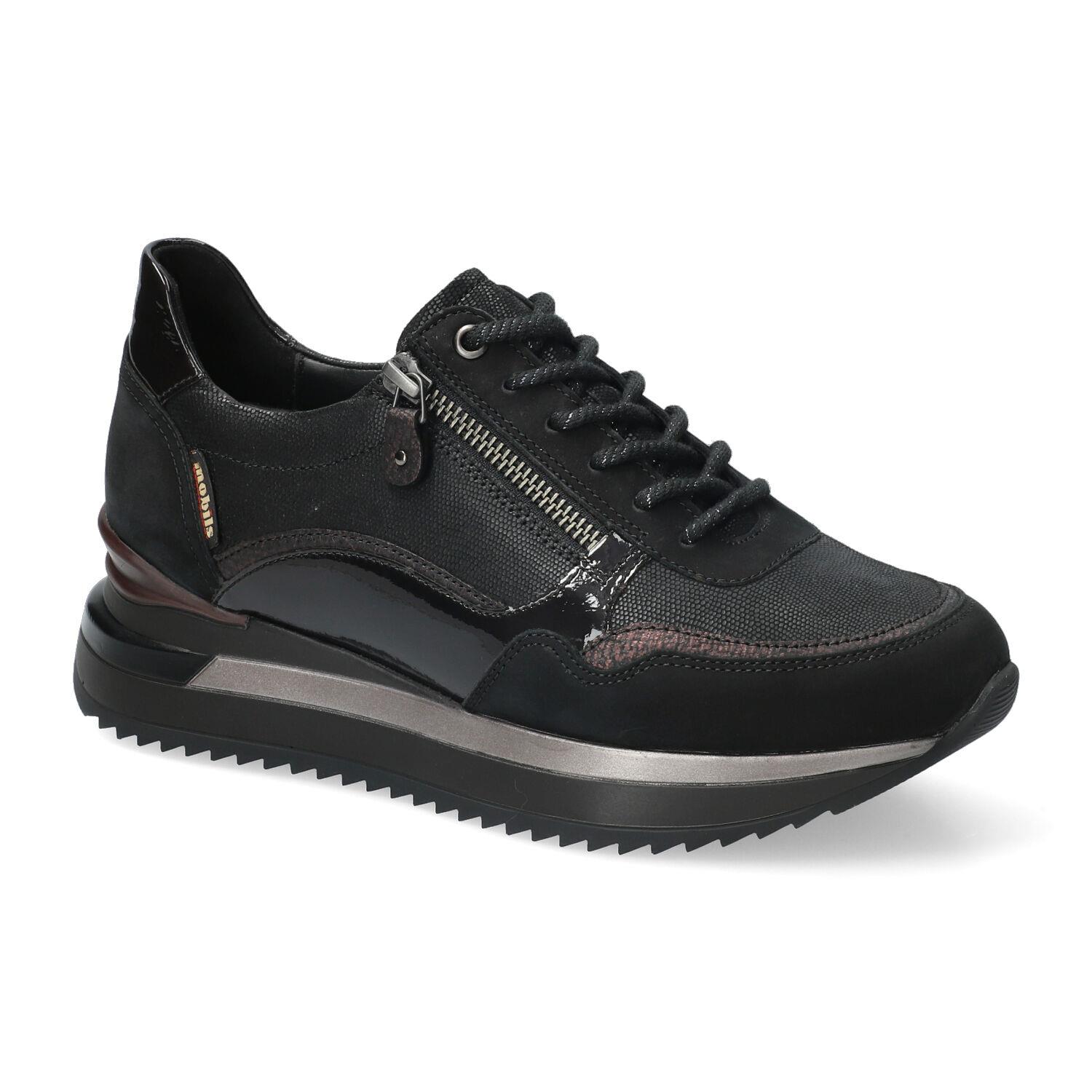 lacets femme modèle Jolyne noir - Mephisto